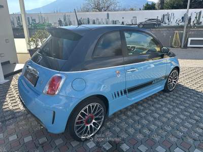 Abarth 595 Fiat 500 Turismo 1.4 Turbo T-Jet 160 CV MTA Blu/Azzurro usata Sant'Anastasia