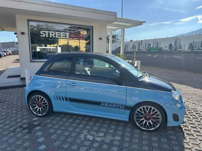 Abarth 595 Fiat 500 Turismo 1.4 Turbo T-Jet 160 CV MTA Blu/Azzurro usata Sant'Anastasia
