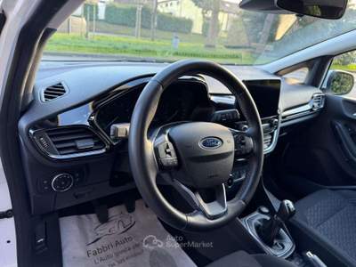 Ford Fiesta Fiesta 1.1 75 CV 5 porte Titanium X NEOPATENTATI Bianco usata Vigarano Mainarda
