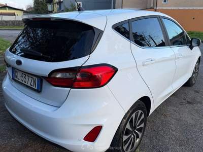 Ford Fiesta Fiesta 1.1 75 CV 5 porte Titanium X NEOPATENTATI Bianco usata Vigarano Mainarda