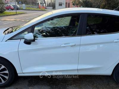 Ford Fiesta Fiesta 1.1 75 CV 5 porte Titanium X NEOPATENTATI Bianco usata Vigarano Mainarda