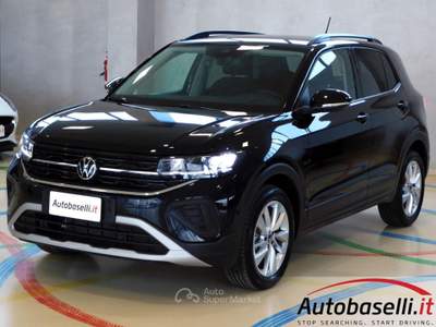 Volkswagen T-Cross 1.0 TSI EDITION 95CV, EURO 6E, DIGITAL COCKPIT Nero usata Quinzano D'oglio