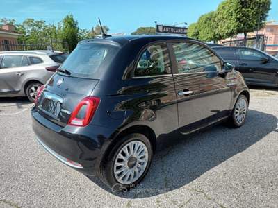 Fiat 500 1000 HYBRID 70 CV CARPLAY CLIMAUTO PDC TETTO ITA Nero usata Roma