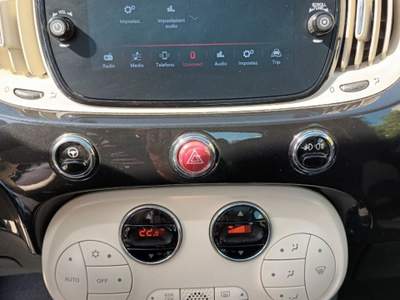 Fiat 500 1000 HYBRID 70 CV CARPLAY CLIMAUTO PDC TETTO ITA Nero usata Roma