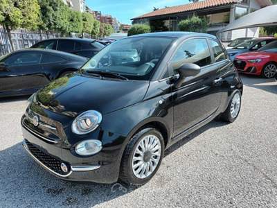 Fiat 500 1000 HYBRID 70 CV CARPLAY CLIMAUTO PDC TETTO ITA Nero usata Roma