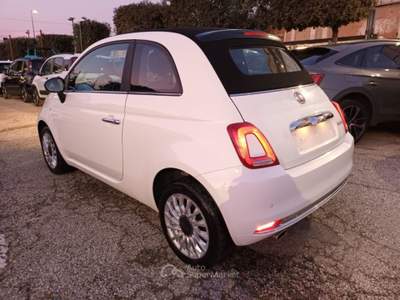 Fiat 500 1000 HYBRID 70 CV CARPLAY CLIMAUTO PDC Bianco usata Roma