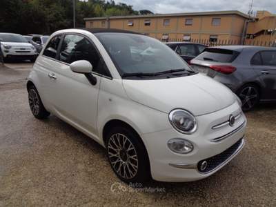 Fiat 500 1000 HYBRID 70 CV CARPLAY CLIMAUTO PDC "16 ITALIA Bianco usata Roma