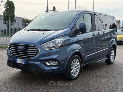 Ford Tourneo Custom 320 2.0 EcoBlue 150CV PC Titanium Blu/Azzurro usata Massarosa