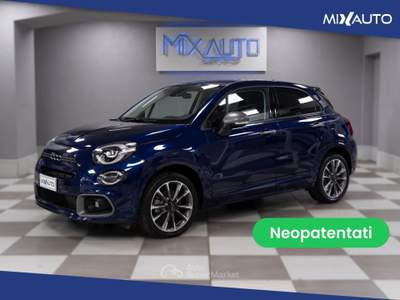Fiat 500X Sport 1.5 T4 Hybrid 130cv DCT EU6 Blu/Azzurro usata Latina