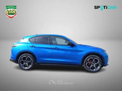 Alfa Romeo Stelvio 2.2 Turbodiesel 210 CV AT8 Q4 Veloce Blu/Azzurro usata Cassino