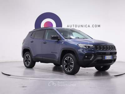 Jeep Compass 1.3 TURBO T4 240 CV PHEV AT6 4XE TRAILHAWK Blu/Azzurro usata Brescia