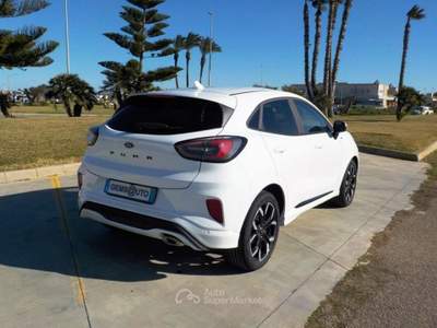 Ford Puma 1.0 EcoBoost 125 CV S&S aut. ST-Line X Bianco usata Gallipoli