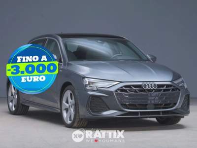 Audi A3 a3 sportback 2.0 tdi s line edition 150cv s-tronic Grigio usata Barzago