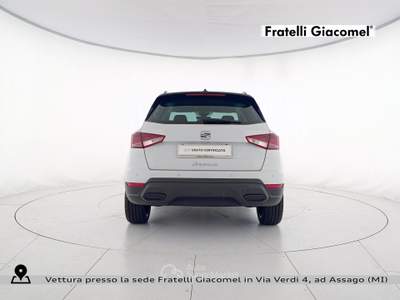 Seat Arona 1.0 ecotsi black edition 95cv Bianco usata Assago