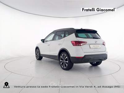 Seat Arona 1.0 ecotsi black edition 95cv Bianco usata Assago