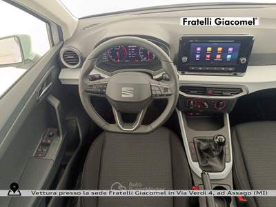 Seat Arona 1.0 ecotsi black edition 95cv Bianco usata Assago