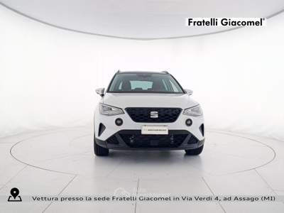 Seat Arona 1.0 ecotsi black edition 95cv Bianco usata Assago
