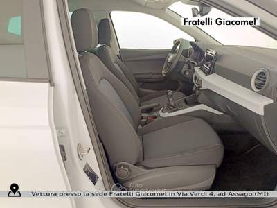 Seat Arona 1.0 ecotsi black edition 95cv Bianco usata Assago