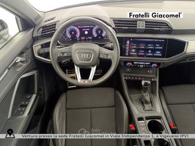 Audi Q3 sportback 35 2.0 tdi s line edition s-tronic Nero usata Assago