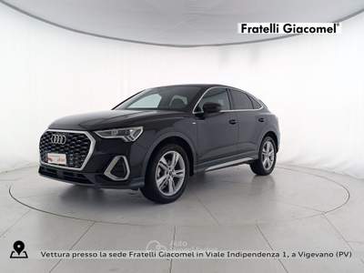 Audi Q3 sportback 35 2.0 tdi s line edition s-tronic Nero usata Assago