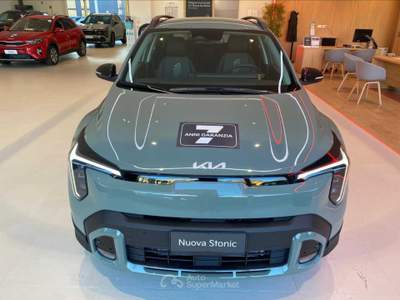 Kia Stonic Stonic 1.0 t-gdi mhev gt-line Verde usata Legnago