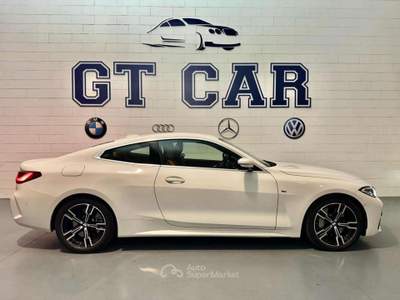 BMW Serie 4 430dA 430 xDrive Coupé Msport tagliandata bmw IVA ESPOSTA Bianco usata Inzago