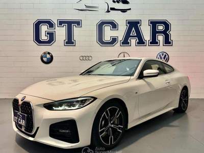 BMW Serie 4 430dA 430 xDrive Coupé Msport tagliandata bmw IVA ESPOSTA Bianco usata Inzago