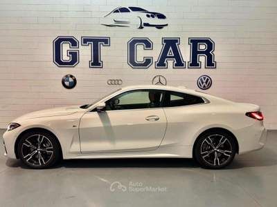 BMW Serie 4 430dA 430 xDrive Coupé Msport tagliandata bmw IVA ESPOSTA Bianco usata Inzago