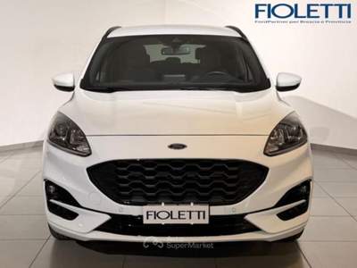 Ford Kuga 3ª SERIE 2.5 FULL HYBRID 190 CV CVT 2WD ST-LINE Bianco usata Manerbio