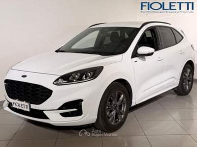 Ford Kuga 3ª SERIE 2.5 FULL HYBRID 190 CV CVT 2WD ST-LINE Bianco usata Manerbio