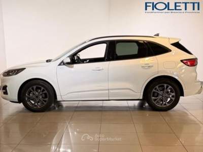 Ford Kuga 3ª SERIE 2.5 FULL HYBRID 190 CV CVT 2WD ST-LINE Bianco usata Manerbio