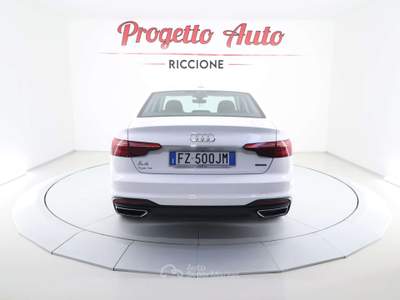 Audi A4 A4 Berlina 40tdi Business quattro 190cv s-tronic CRUISE ADAS LED Bianco usata Riccione