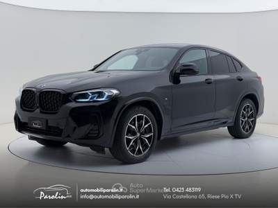 BMW X4 xDrive20d mhev 48V Msport Black pack Beige usata Riese Pio X