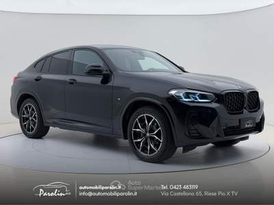 BMW X4 xDrive20d mhev 48V Msport Black pack Beige usata Riese Pio X