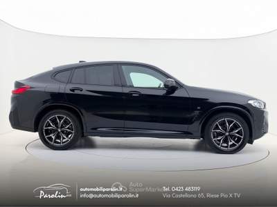 BMW X4 xDrive20d mhev 48V Msport Black pack Beige usata Riese Pio X