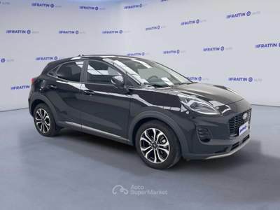 Ford Puma Puma 1.0 Ecoboost Hybrid 125 Cv S&amp;S Titanium Nero usata Cassola