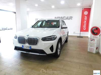 BMW X3 xDrive20d 48V Bianco usata Isola del Liri