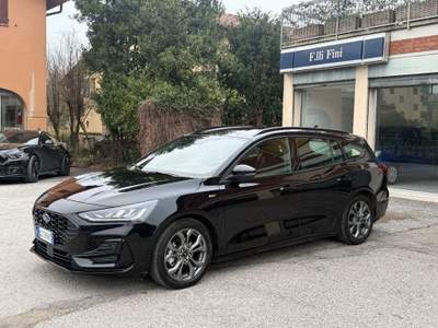 Ford Focus Focus 1.0 EcoBoost 125CV SW ST Line Nero usata San Giorgio di Piano