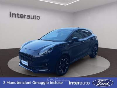 Ford Puma 1.0 EcoBoost Hybrid 125 CV S&S aut. ST-Line X Blu/Azzurro usata Liscate