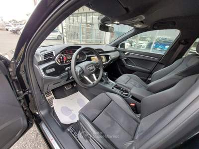 Audi Q3 35 TFSI S tronic Advanced S-Line PREZZO REALE Nero usata GRASSOBBIO