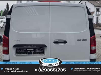 Mercedes-Benz Vito 3 posti 102cv clima navigatore camera 1.8 diesel usata Roma