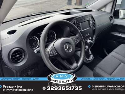 Mercedes-Benz Vito 3 posti 102cv clima navigatore camera 1.8 diesel usata Roma