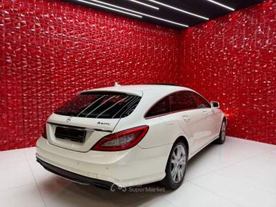Mercedes-Benz CLS CDI SW BlueEFFICIENCY 4Matic TETTO Bianco usata Agliana