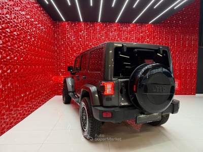 Jeep Wrangler Unlimited 2.8 CRD DPF Sahara Auto Night Eagle Grigio usata Agliana