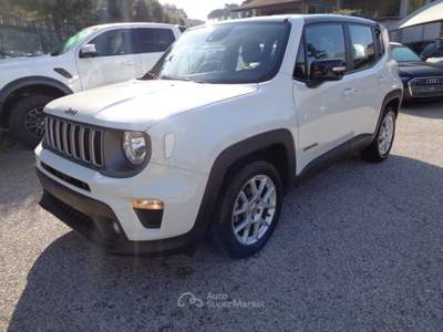 Jeep Renegade 1600 MJT LIMITED 130CV CARPLAY PDC ITALIA Bianco usata Roma