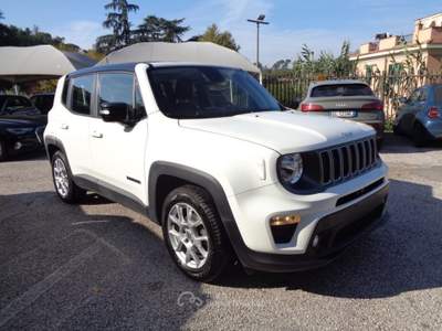 Jeep Renegade 1600 MJT LIMITED 130CV CARPLAY PDC ITALIA Bianco usata Roma