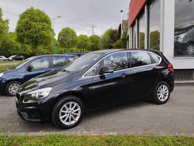 BMW Serie 2 Active Tourer 216d 216 d Nero usata Brescia