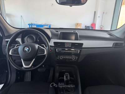 BMW X1 X1 X1 F48 sdrive18d xLine auto my18 Nero usata Canzano
