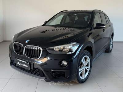BMW X1 X1 X1 F48 sdrive18d xLine auto my18 Nero usata Canzano