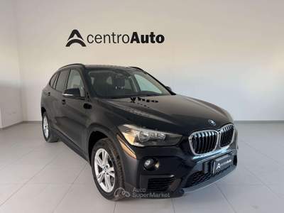 BMW X1 X1 X1 F48 sdrive18d xLine auto my18 Nero usata Canzano
